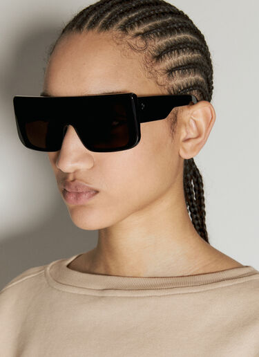 Rick Owens Documenta Sunglasses Black ris0355002