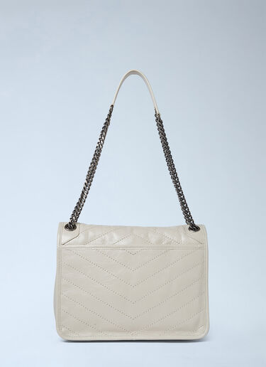 Saint Laurent 니키 미디엄 숄더 백 화이트 sla0249175