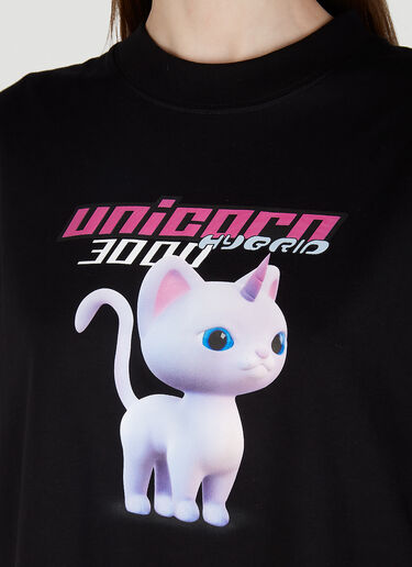 VETEMENTS Everyone Can Be A Unicorn T-Shirt Black vet0247026