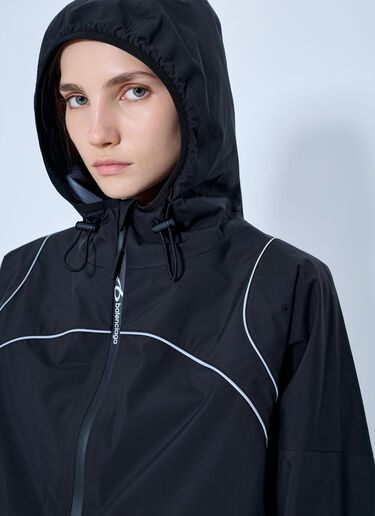 LN-CC® - Balenciaga: Cropped Hooded Jacket - Black Balenciaga Cropped Hooded Jacket Black bal0265002