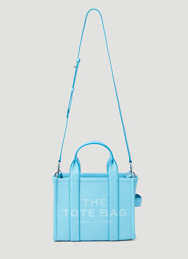 Marc Jacobs Leather Small Tote Bag Blue mcj0253014