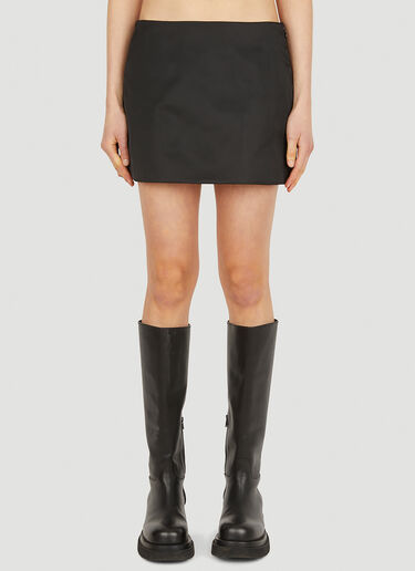 Re-Nylon Mini Skirt Prada Re-Nylon Mini Skirt Black pra0252008