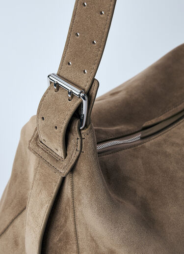 Lemaire Belted Tote Bag Khaki lem0260019