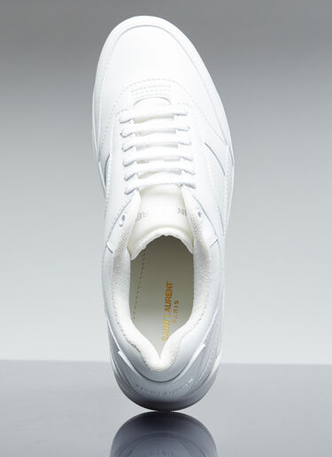 Saint Laurent Bump Leather Sneakers White sla0154033