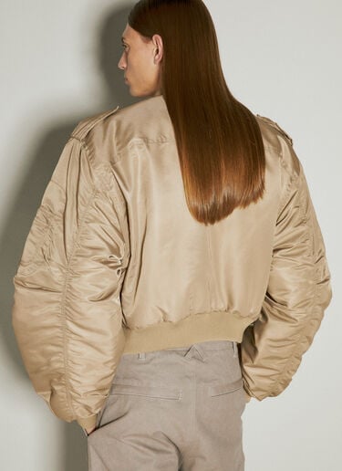 Entire Studios A-2 Bomber Jacket Beige ent0153001