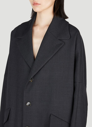 Oversized Long Coat MM6 Maison Margiela Oversized Long Coat Grey mmm0253001