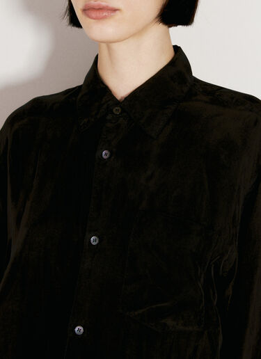 Eytys Otis Long-Sleeve Shirt Black eyt0256008