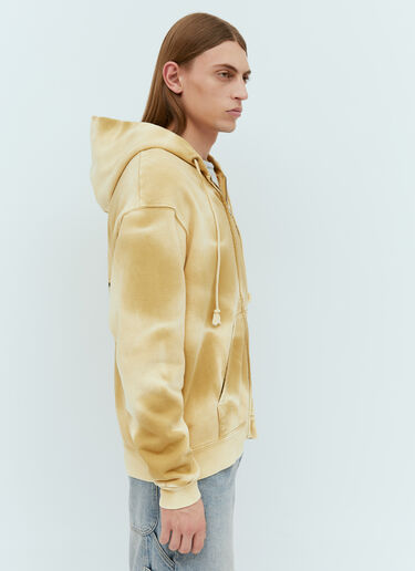 Gallery Dept. French Zip Hooded Sweatshit Yellow gdp0152023