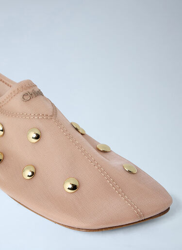 Chloé Rita Flat Shoe Pink chl0263060