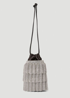 Alexander Wang Drawstring Pouch Shoulder Bag Grey awg0258009