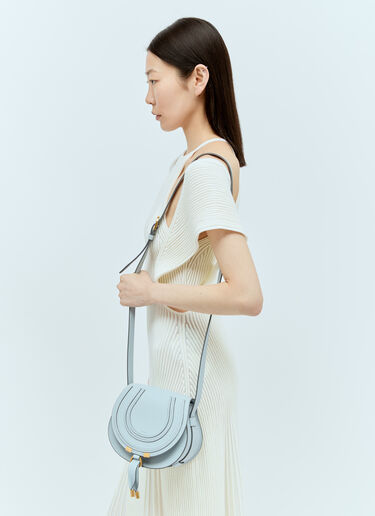 Marcie Small Saddle Bag Chloé Marcie Small Saddle Bag Blue chl0256020