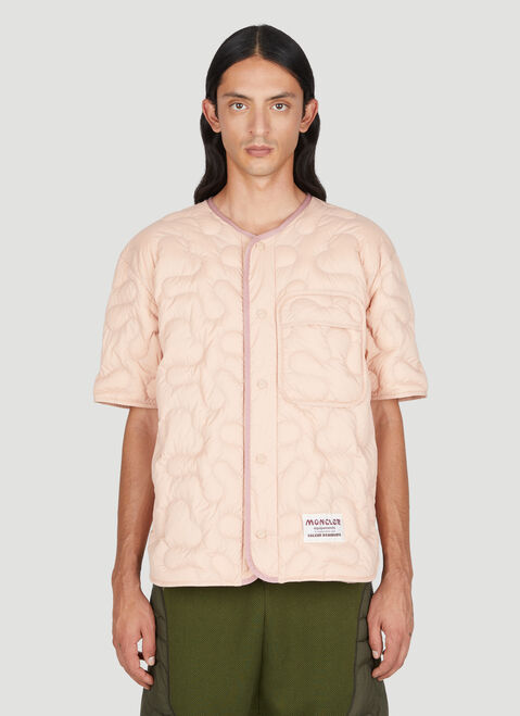 Moncler Quilted Padded Overshirt Khaki mon0154036