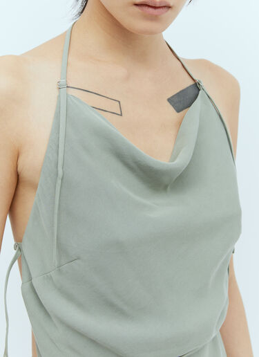 St. Agni Adjustable Strap Top Green sta0255011