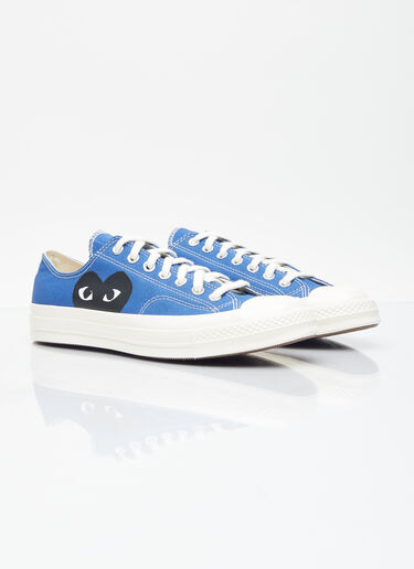 Comme des Garçons PLAY x Converse Big Heart Chuck 70 Sneakers Blue cpc0355002