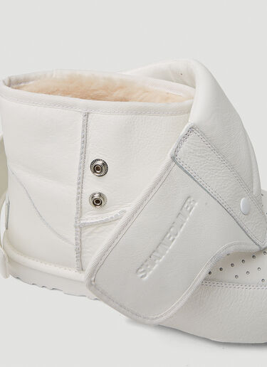 UGG x Shayne Oliver Armourite Sabaton Low Boots White ugo0351002