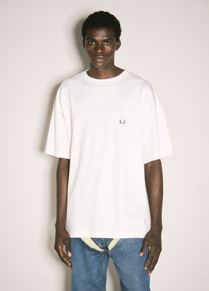 Mugler Pierced T-Shirt White mug0158010