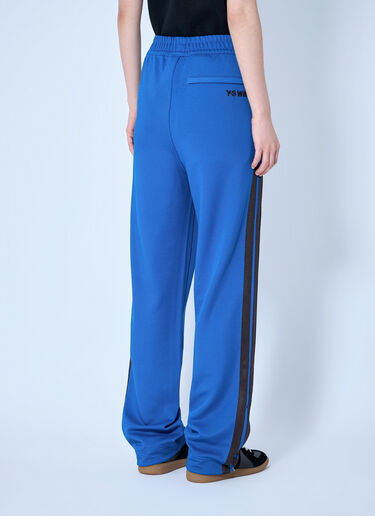 LN-CC® - Y-3 X WB: End Track Pants - Blue Y-3 X WB End Track Pants Blue ywb0364007