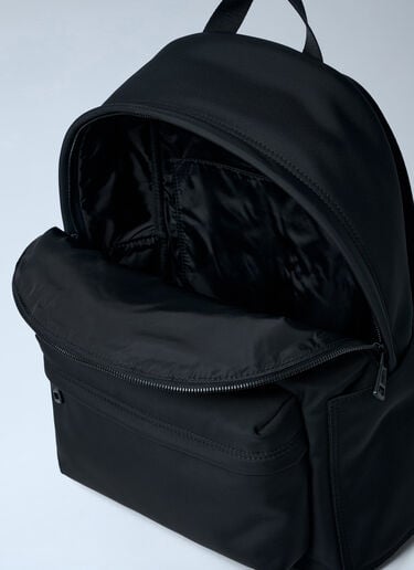 Moncler New Pierrick Metal Logo Backpack Black mon0163050