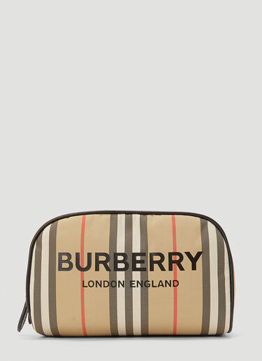 Burberry Cosmetic Clutch Bag Beige bur0243117