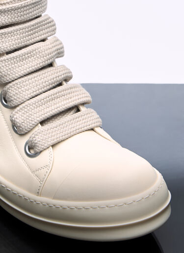 Rick Owens Jumbo Laced Sneakers Cream ric0157026