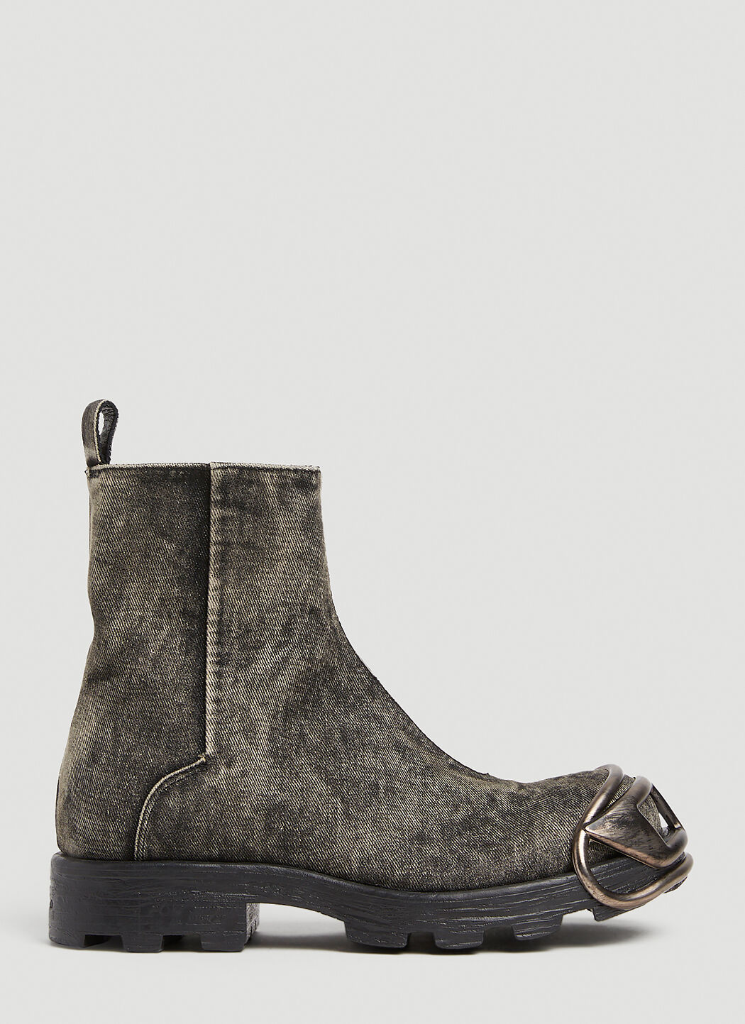 Diesel zipper boots hotsell