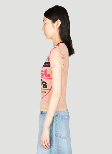 Diesel T-Uncutie-Long-N8 T恤 粉 dsl0255012