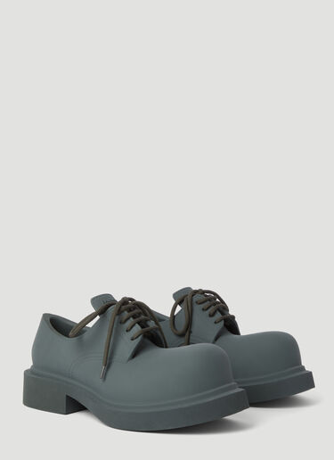 Balenciaga Steroid Derby Shoes Grey bal0155037