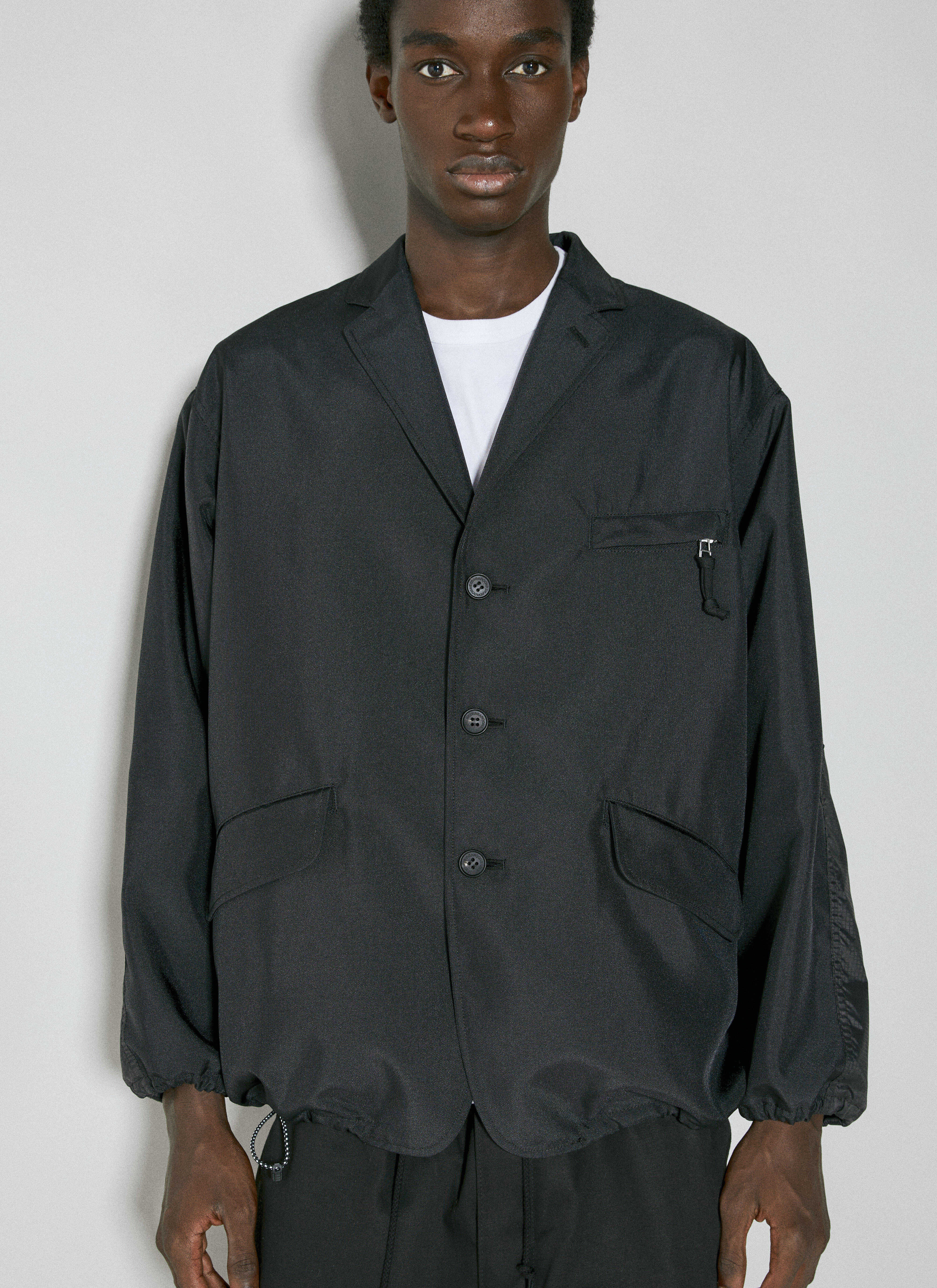 Comme des Garçons Homme Men's' Tailored Jacket in Black | LN-CC®