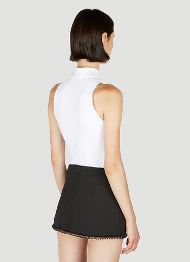 C+ Zip Bodysuit Coperni C+ Zip Bodysuit White cpn0251008