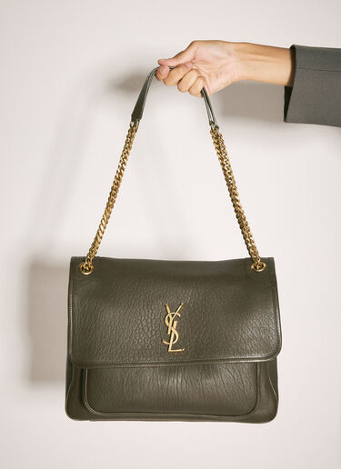 Saint Laurent 大号 Niki 单肩包 绿色 sla0257129