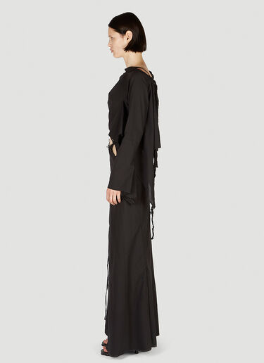 Ottolinger Draped Dress Black ott0251012