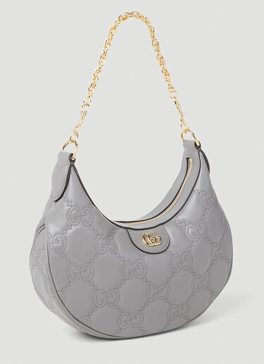 Gucci GG Matelassé Shoulder Bag Grey guc0253192