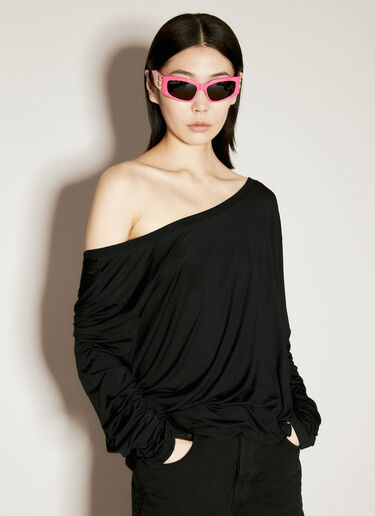 Balenciaga Bossy Cat Sunglasses Pink bcs0255005