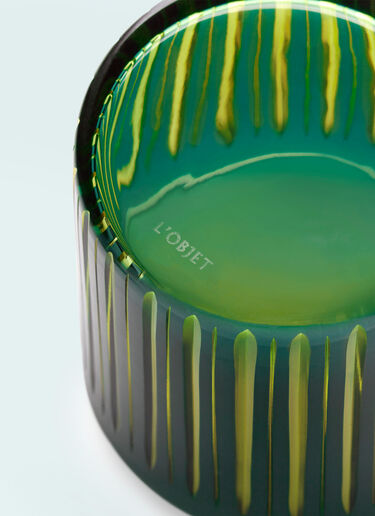 L'Objet Set Of Four Prism Cocktail Glasses Green wps0691626