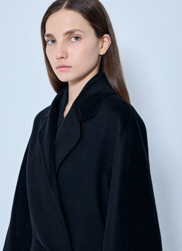 LN-CC® - Max Mara: Belted Cashmere Coat - Black Max Mara Belted Cashmere Coat Black max0265025