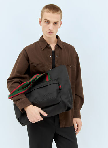 Gucci Nylon Tote Bag Black guc0158028