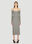 Dion Lee Arch Corset Dress Grey dle0349006