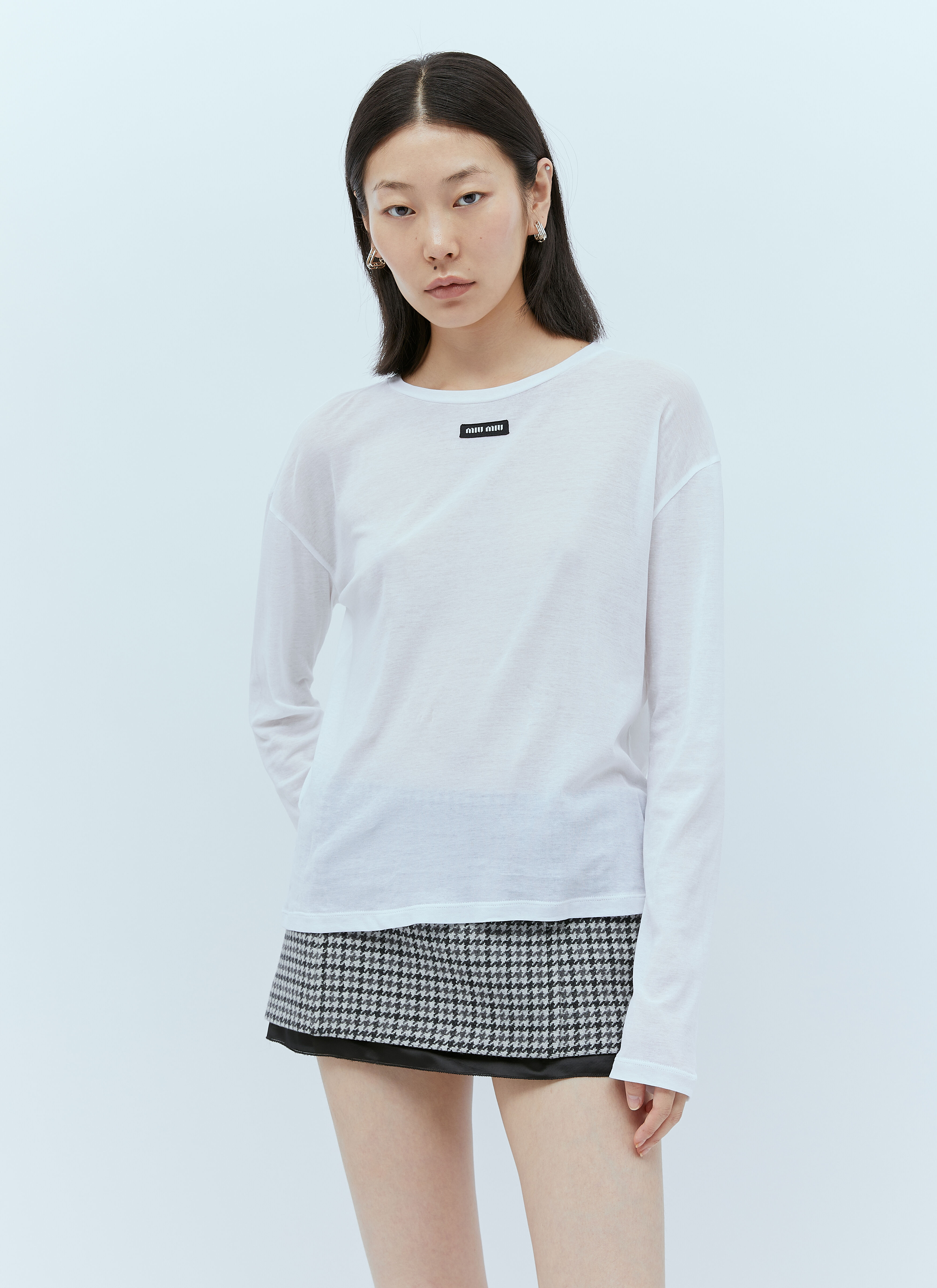 Miu miu logo clearance