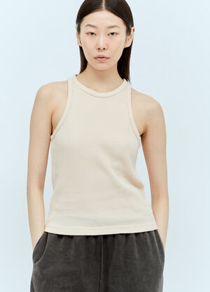Entire Studios Logo Patch Tank Top Grey ent0258007
