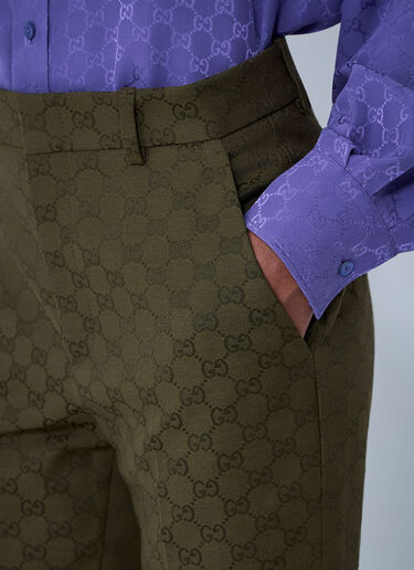 GG 长裤 Gucci GG 长裤 绿色 guc0261115