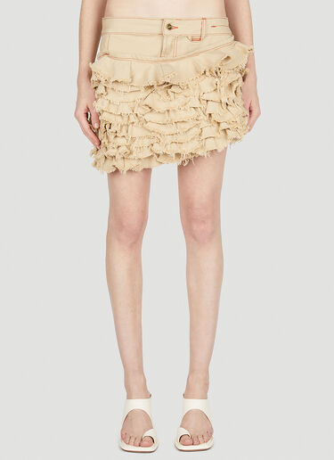 Jacquemus La Jupe de Nimes Artichau 半裙 米色 jac0251018