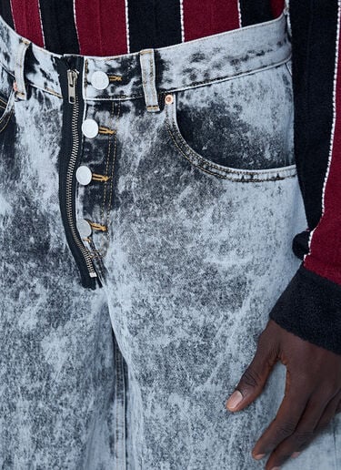 Coated Denim Jeans Martine Rose Coated Denim Jeans Grey mtr0162010