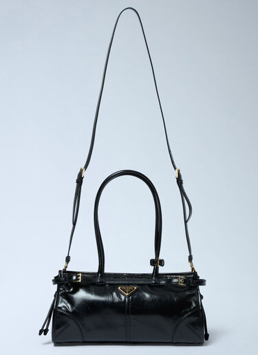 中号皮革手提包 Prada 中号皮革手提包 黑色 pra0262104