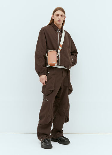 Le Cuerda バーティカル クロスボディバッグ Jacquemus Le Cuerda バーティカル クロスボディバッグ キャメル jac0154023