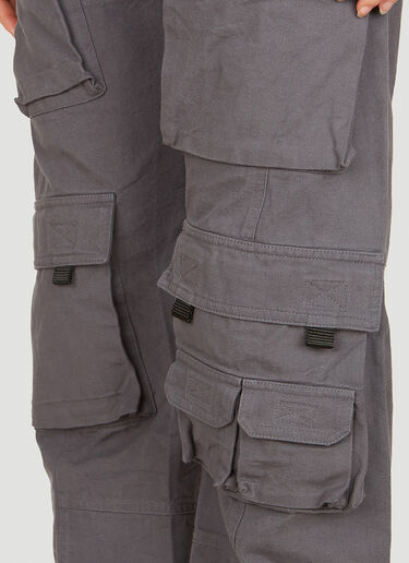 Martine Rose Twist Seam Cargo Pants Grey mtr0253007