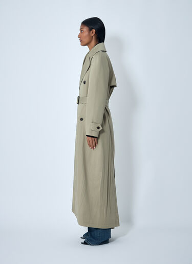Balenciaga Cocoon Maxi Trench Coat Beige bal0262004