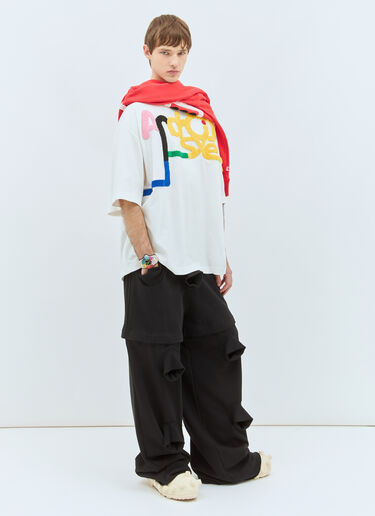 Walter Van Beirendonck Android T-Shirt White wlt0158007