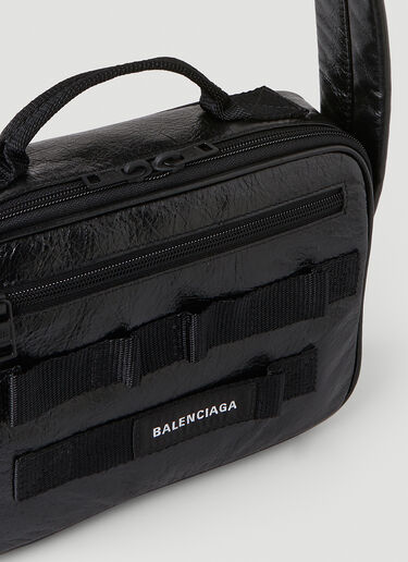 Balenciaga Army Pouch Crossbody Bag Black bal0147080