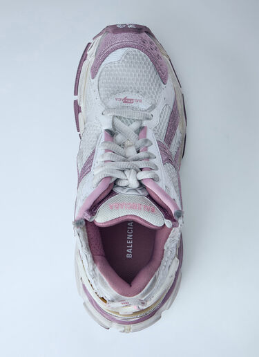 LN-CC® - Balenciaga: Runner Sneakers - Pink Balenciaga Runner Sneakers Pink bal0265048