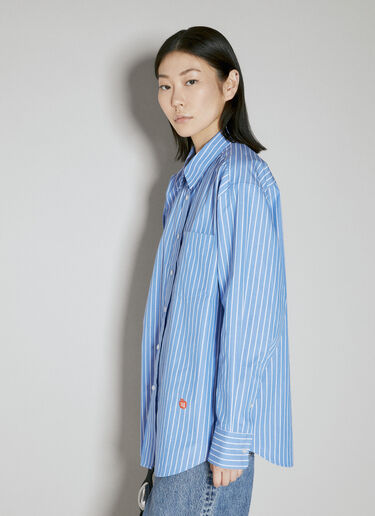 ボーイフレンド・ストライプ・シャツ Alexander Wang ボーイフレンド・ストライプ・シャツ ブルー awg0253014